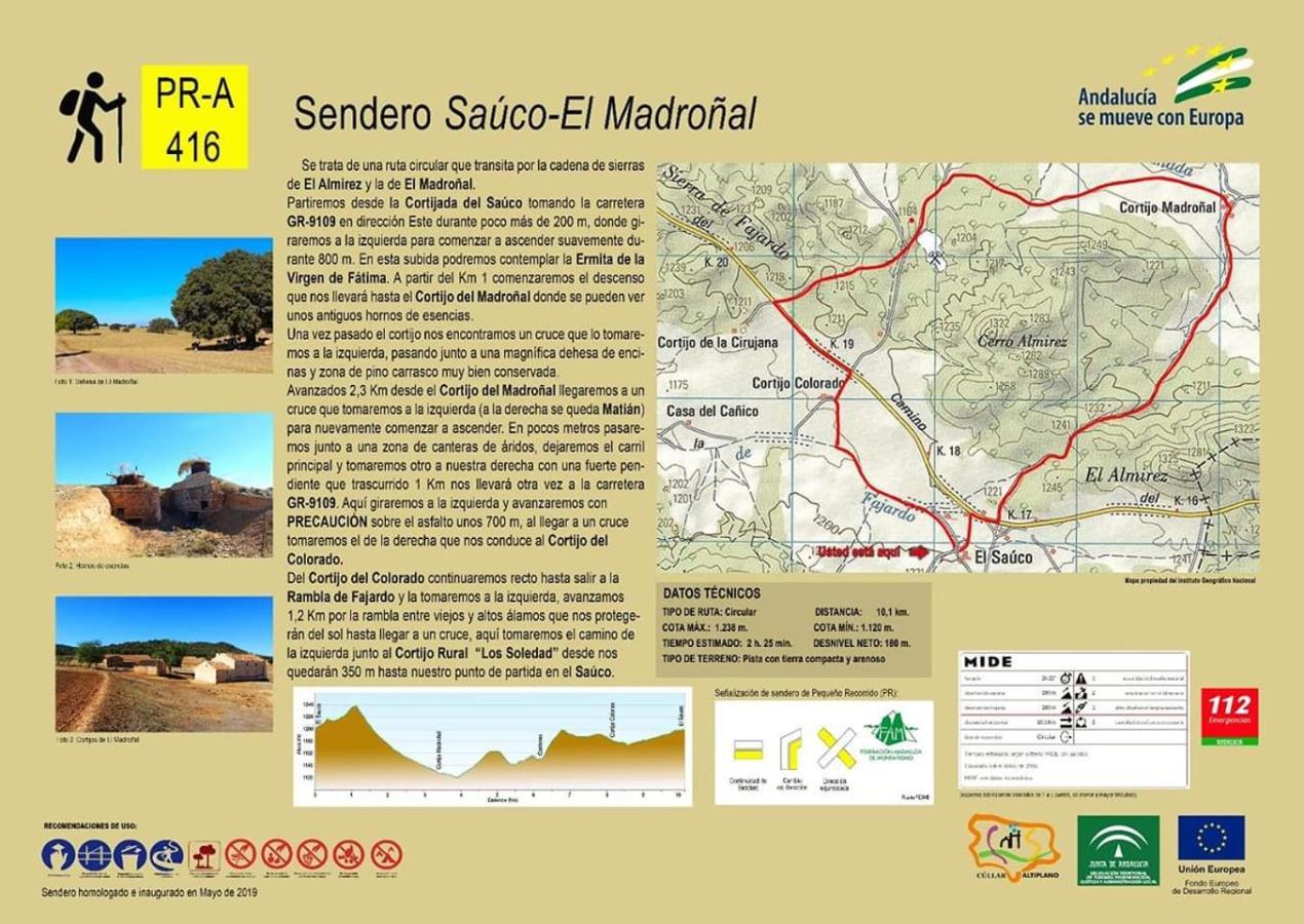 Cortijo Los Soledad El Sauco ภายนอก รูปภาพ